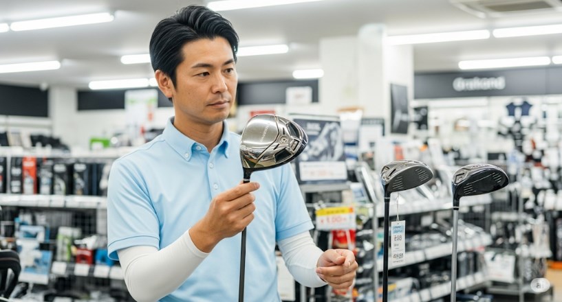 ゴルフクラブ新品はもったいない?