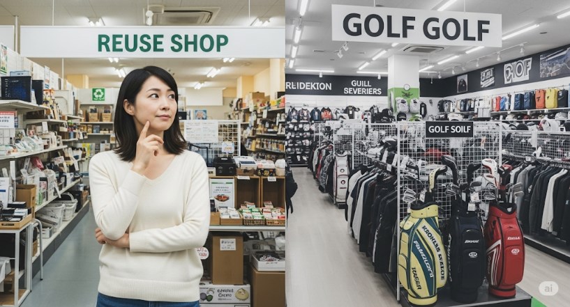セカンドストリートでゴルフ用品の買い取りはおすすめしない?