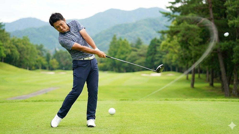 ボールを中に入れるとスライスが悪化する物理的理由