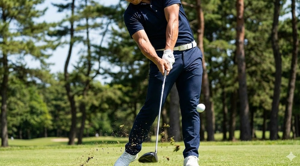 スライスを改善するために右手の返し方を覚える