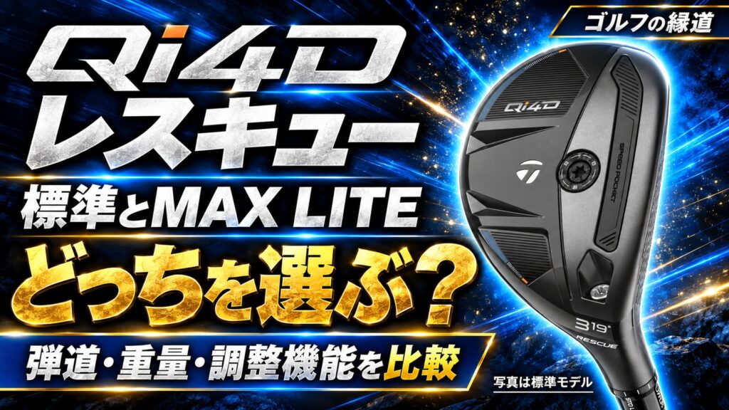 Qi4Dレスキューはどれがいい？標準モデルとMAX LITEを比較